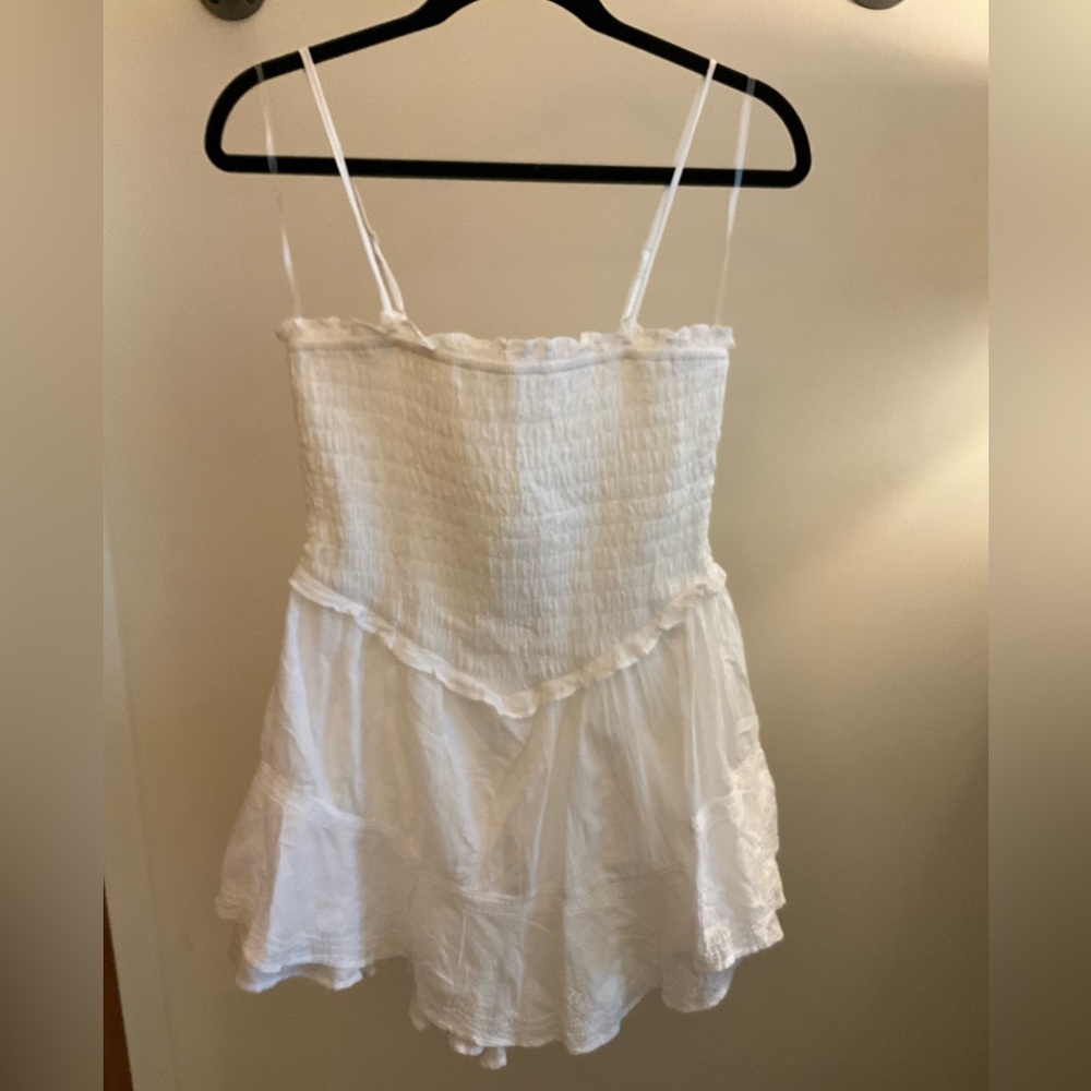 AE Smocked Ruffle Romper